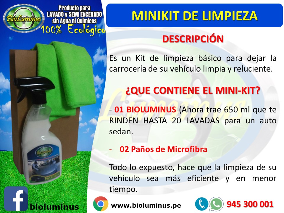 BIOLUMINUS Cero Agua